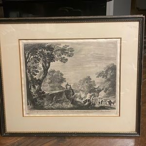 Mid 17th Century Perelle Landscape engravings
